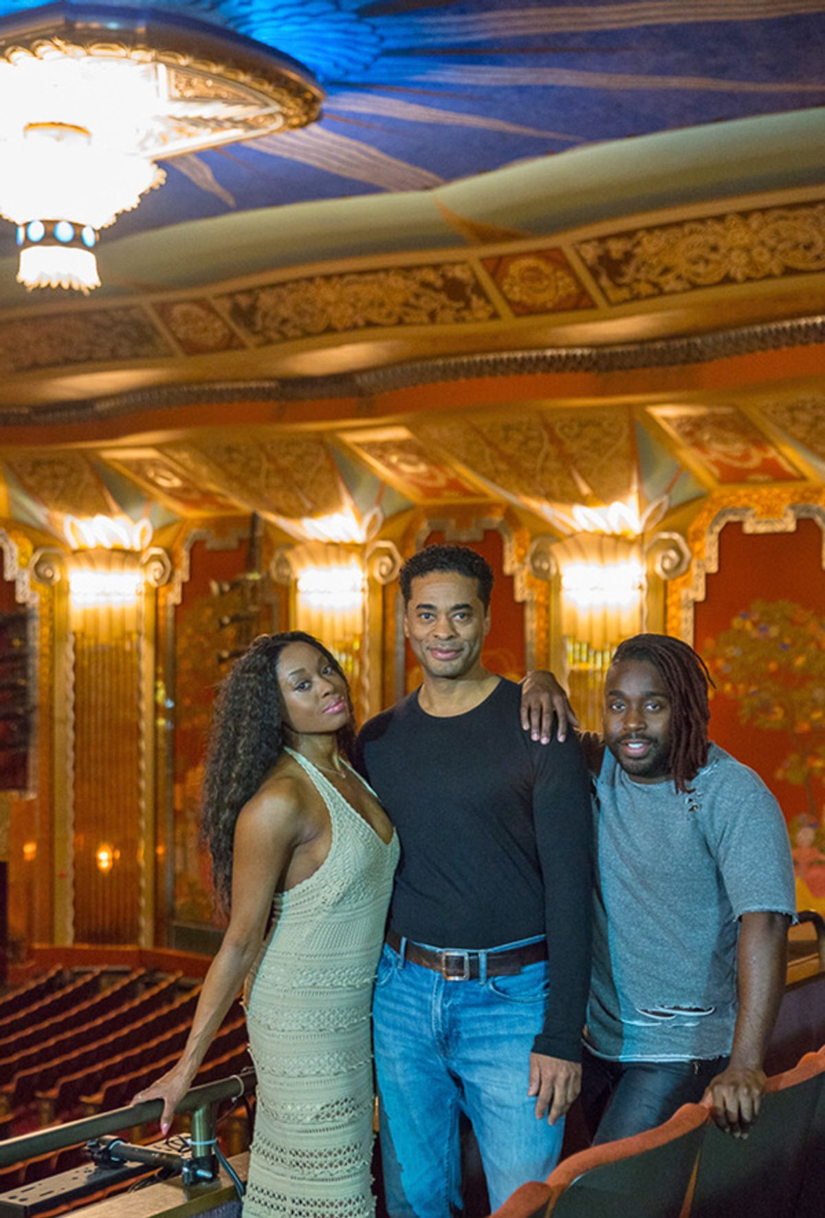 Felicia Boswell, Destan Owens, and Mykal Kilgore at 