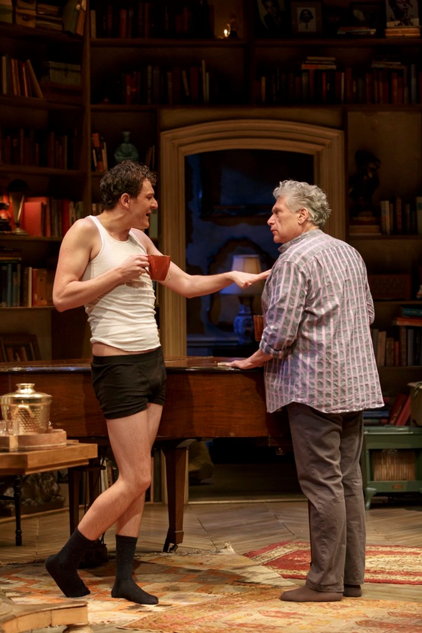 Photo Flash: First Look at Harvey Fierstein and More in GENTLY DOWN THE STREAM at The Public  Image