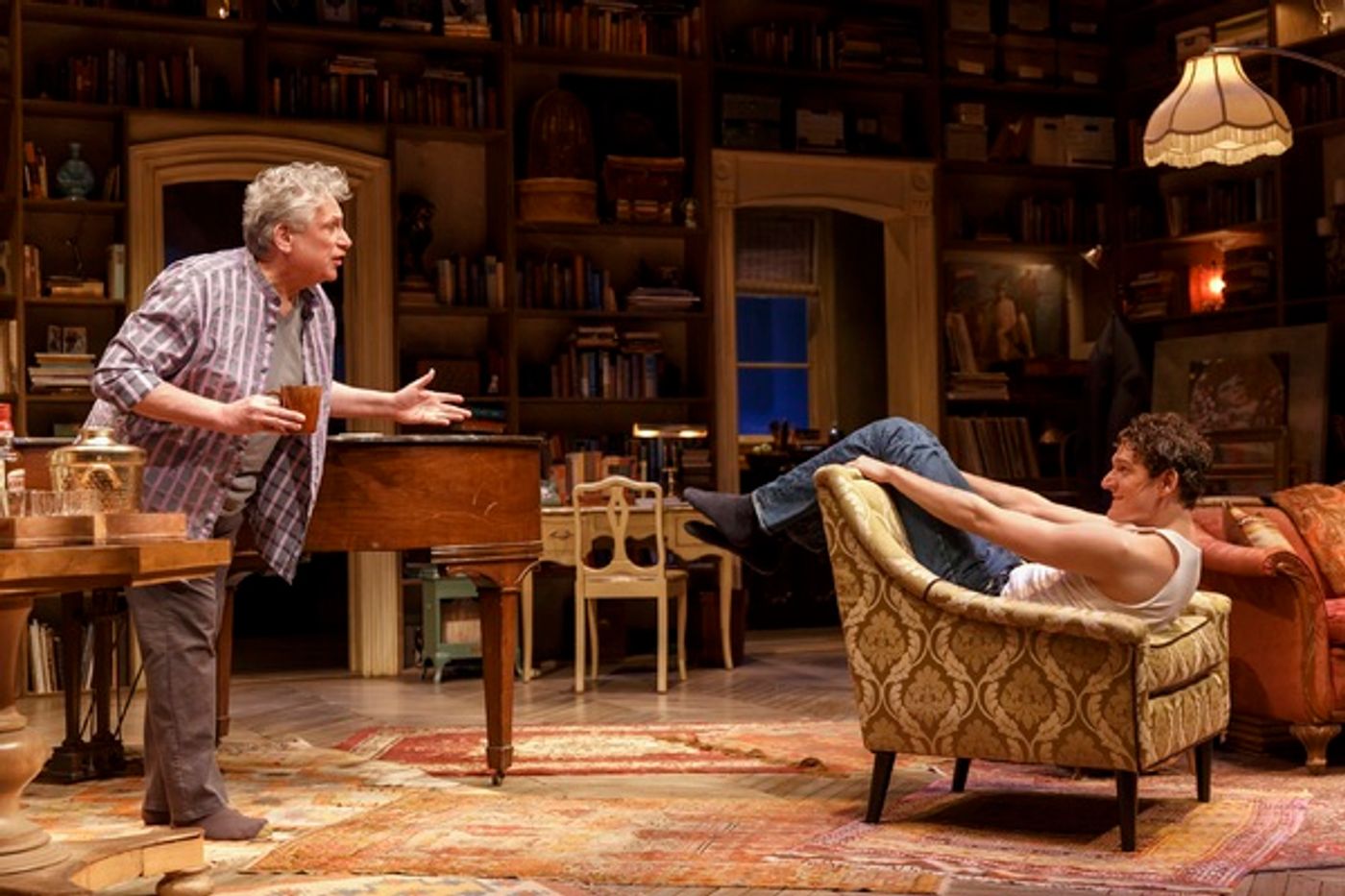 Photo Flash: First Look at Harvey Fierstein and More in GENTLY DOWN THE STREAM at The Public  Image