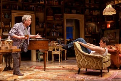 Harvey Fierstein and Gabriel Ebert Photo