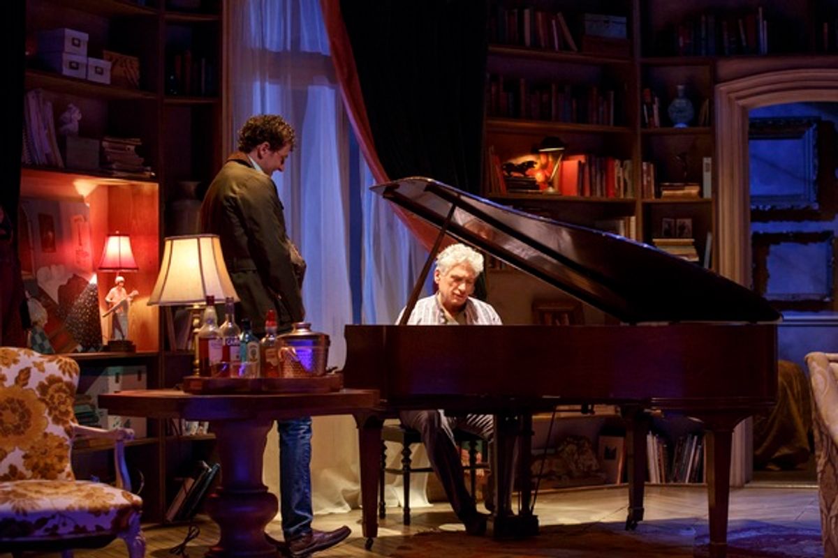 Gabriel Ebert and Harvey Fierstein at 