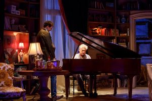 Gabriel Ebert and Harvey Fierstein Photo