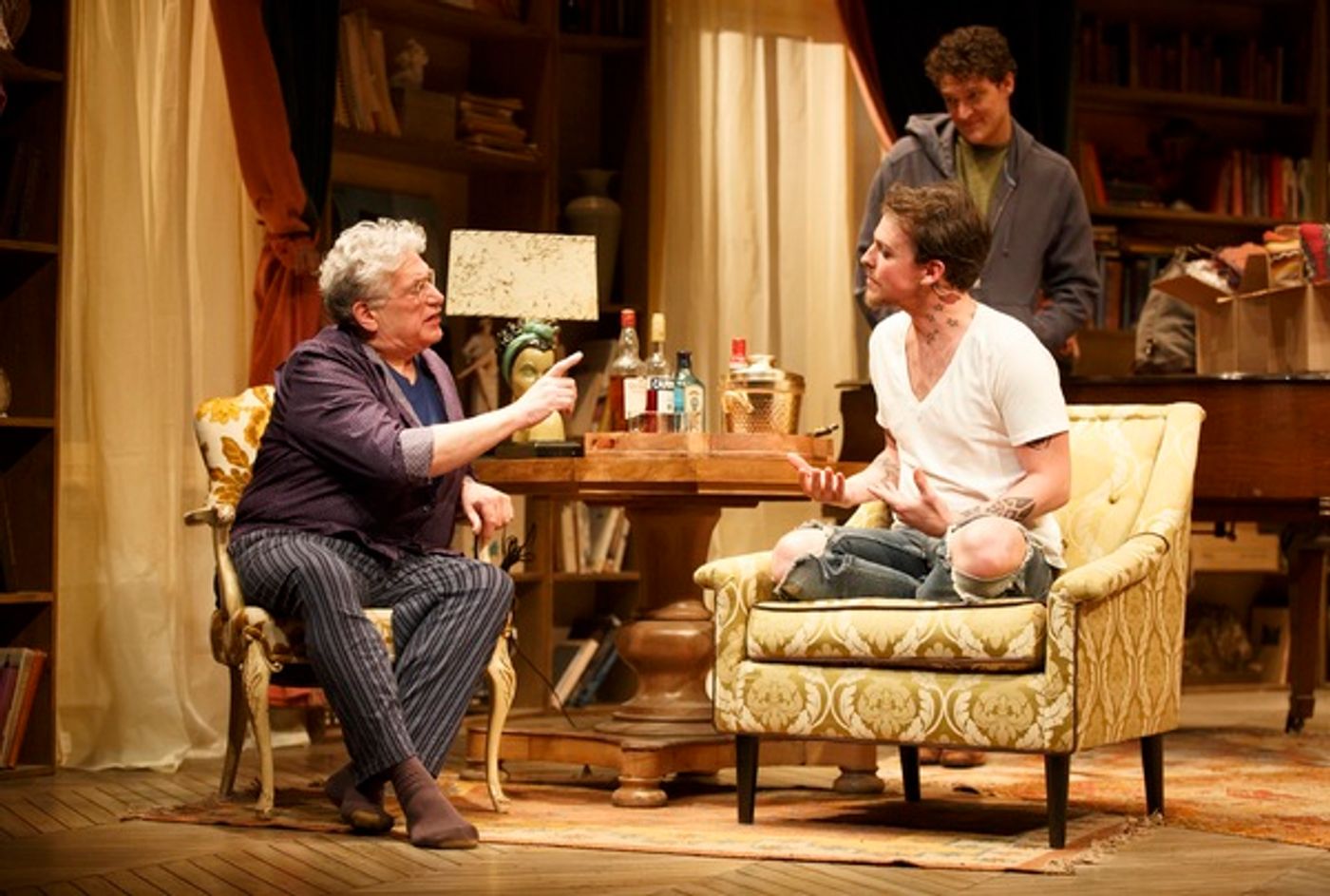 Photo Flash: First Look at Harvey Fierstein and More in GENTLY DOWN THE STREAM at The Public  Image