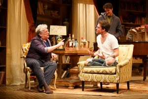 Harvey Fierstein, Christopher Sears and Gabriel Ebert Photo