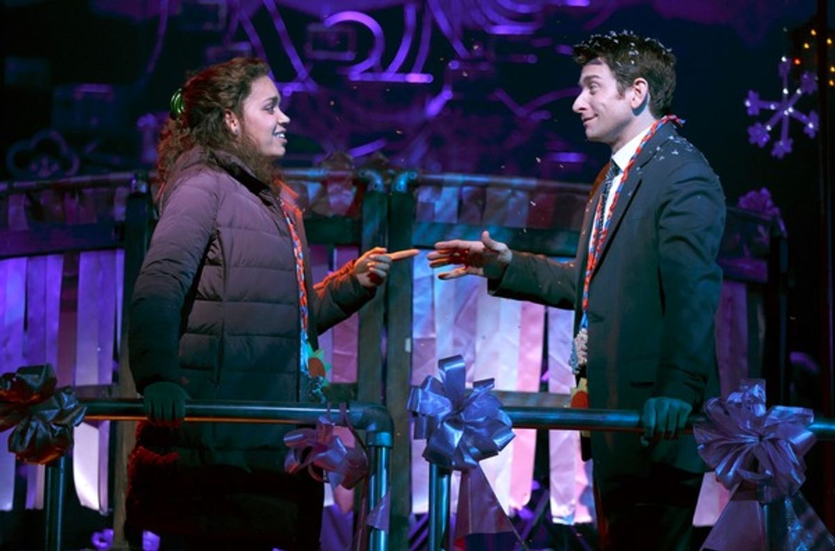 Barrett Doss and Andy Karl at 