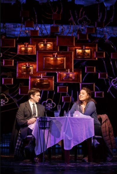 Andy Karl and Barrett Doss Photo