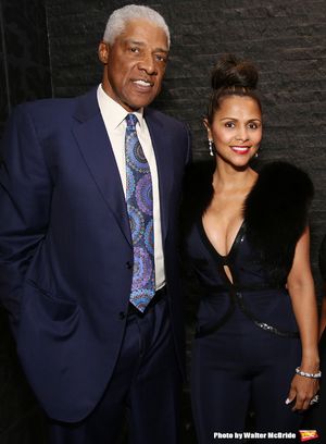 Julius "Dr. J" Erving and DorÃ½s Madden  Photo