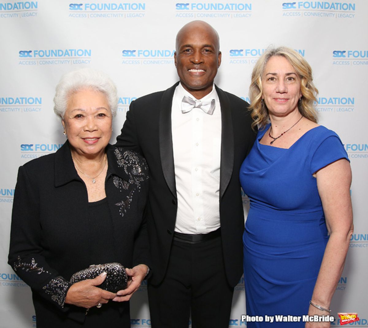 Joy Abbott, Kenny Leon and Laura Penn  at 