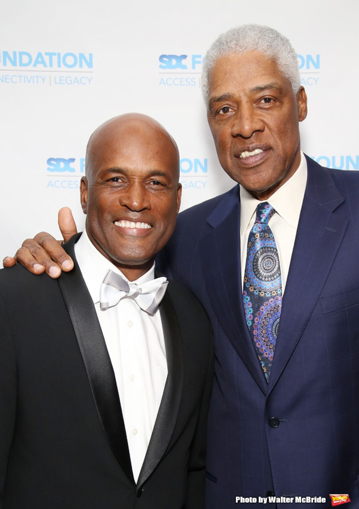 Kenny Leon and Julius 'Dr. J' Erving  at 