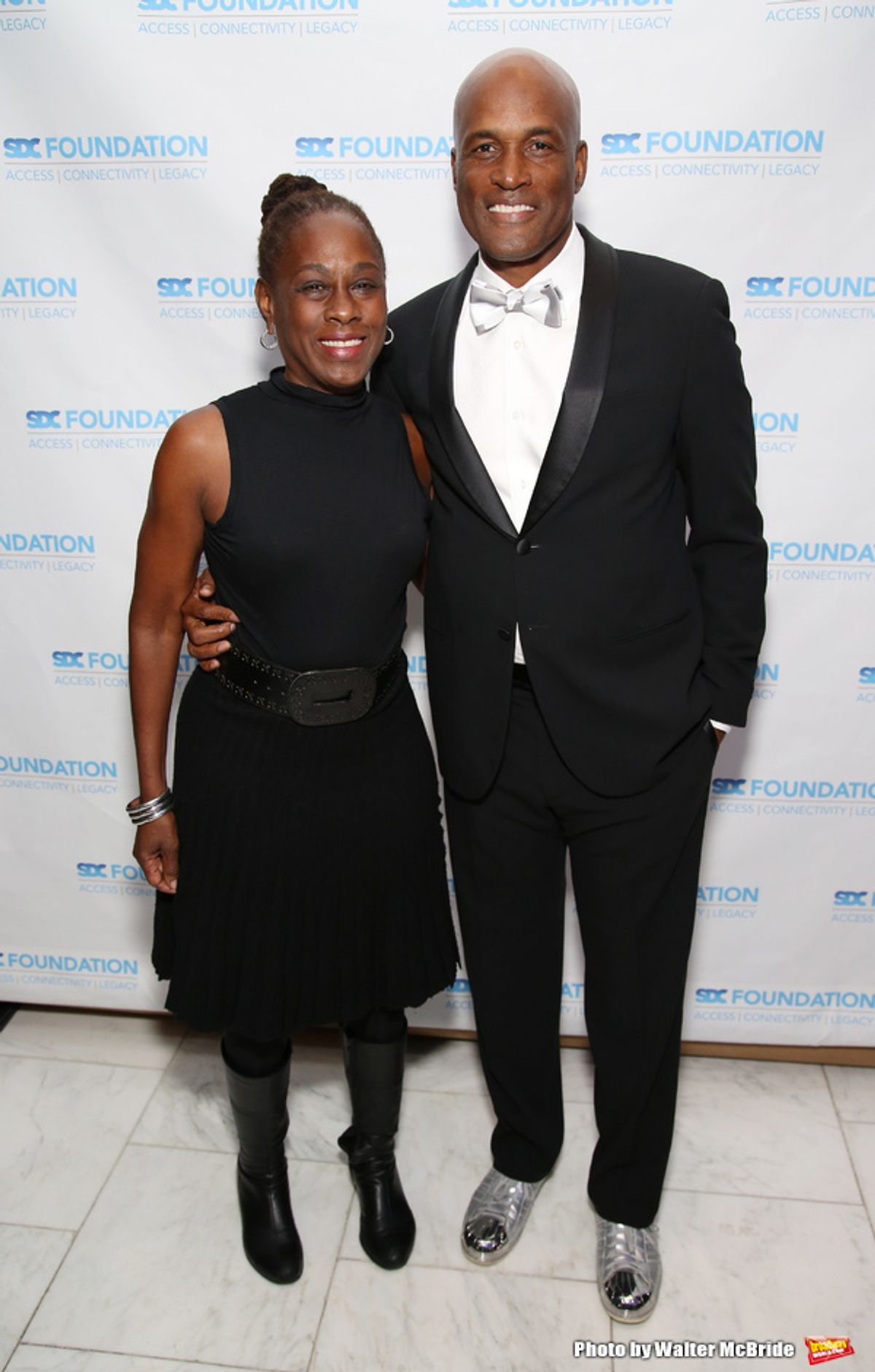 Chirlane McCray and Kenny Leon at 