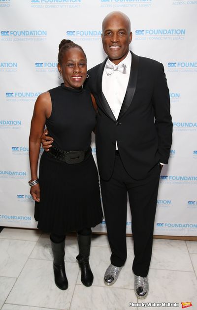 Chirlane McCray and Kenny Leon Photo
