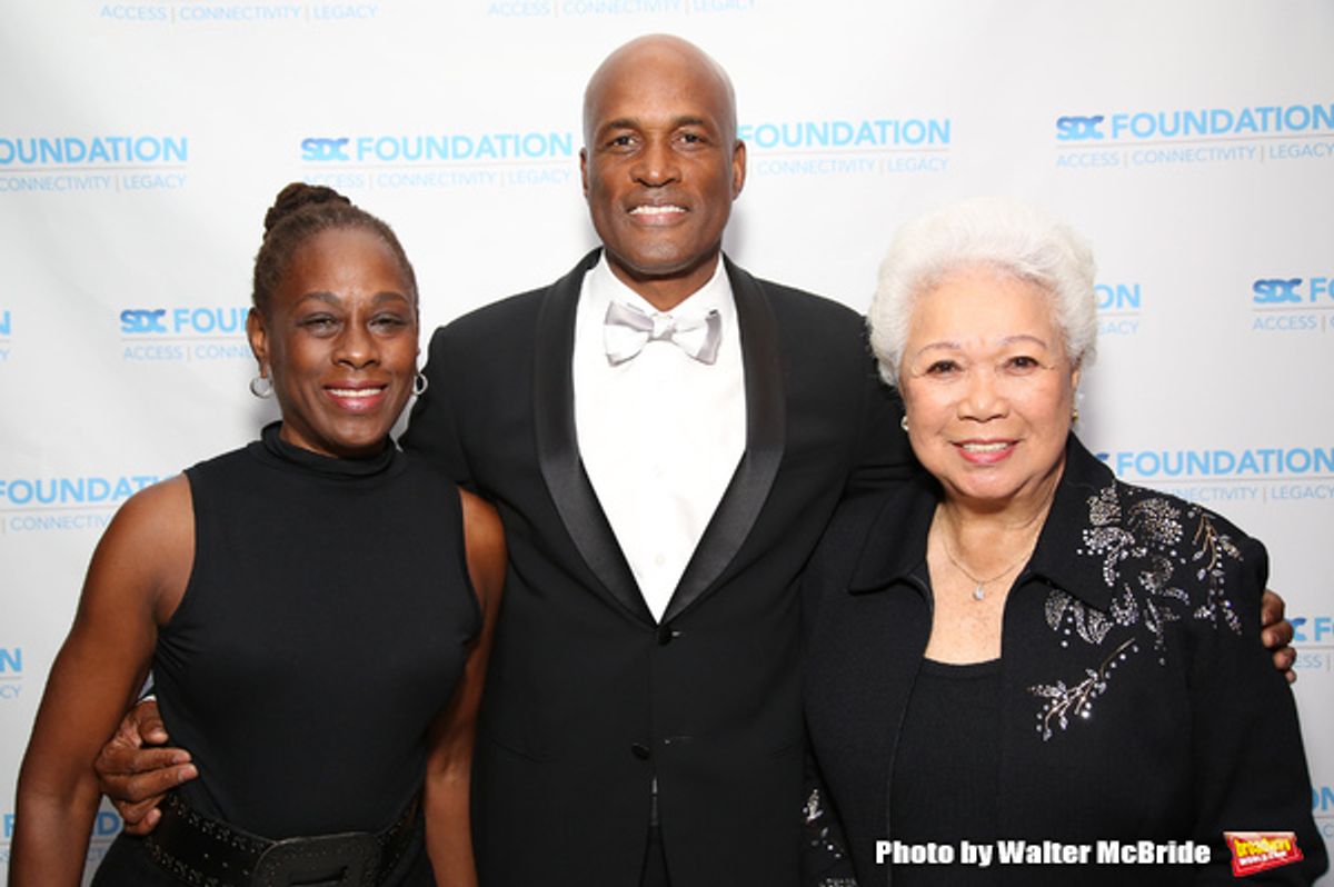 Chirlane McCray, Kenny Leon and Joy Abbott at 