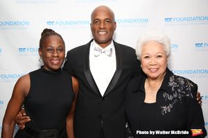 Chirlane McCray, Kenny Leon and Joy Abbott Photo