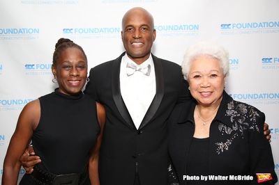 Chirlane McCray, Kenny Leon and Joy Abbott Photo