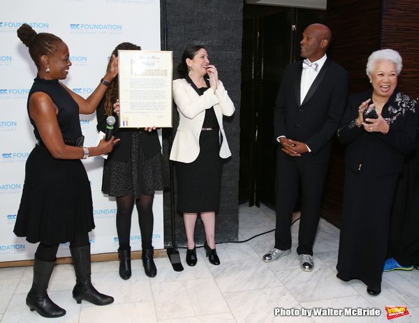 Photo Coverage: Phylicia Rashad, Jerry Mitchell, Maddie Baillio, Shanice Williams and More Celebrate SDCF's Mr. Abbott Award Honoree Kenny Leon — photo 50 of 111