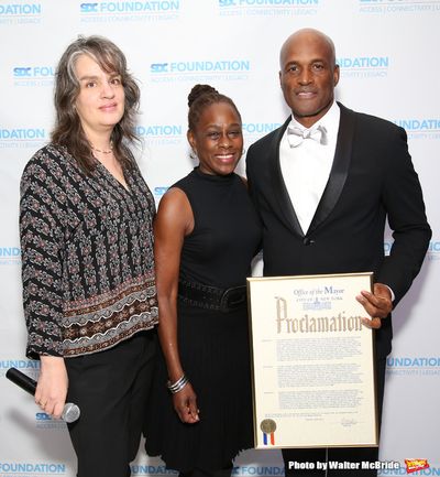 Pam Mackinnon, Chirlane McCray and Kenny Leon  Photo