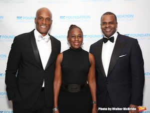 Kenny Leon, Chirlane McCray and Kasim Reed Photo
