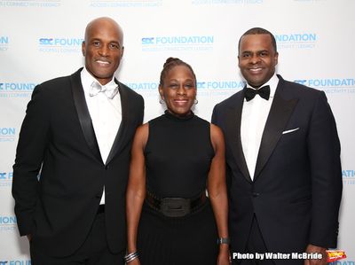 Kenny Leon, Chirlane McCray and Kasim Reed Photo
