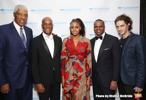 Julius 'Dr. J' Erving, Kenny Leon, Condola Rashad, Kasim Reed, Sebastian Vallentin St Photo