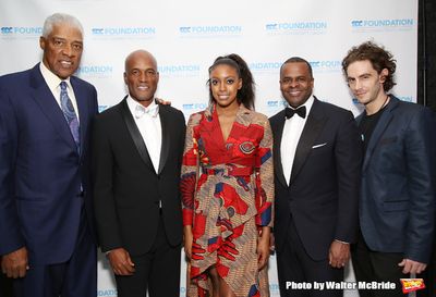 Julius 'Dr. J' Erving, Kenny Leon, Condola Rashad, Kasim Reed, Sebastian Vallentin St Photo