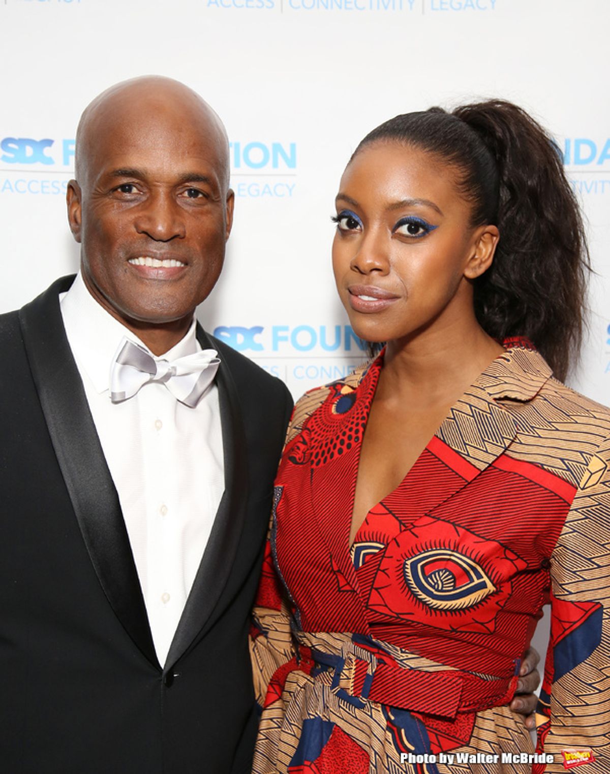Kenny Leon and Condola Rashad  at 