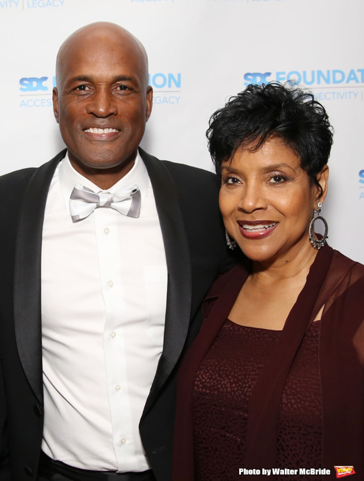 Kenny Leon and Phylicia Rashad  at 