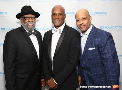 Bill Sims Jr., Kenny Leon and Ruben Santiago-Hudson  Photo