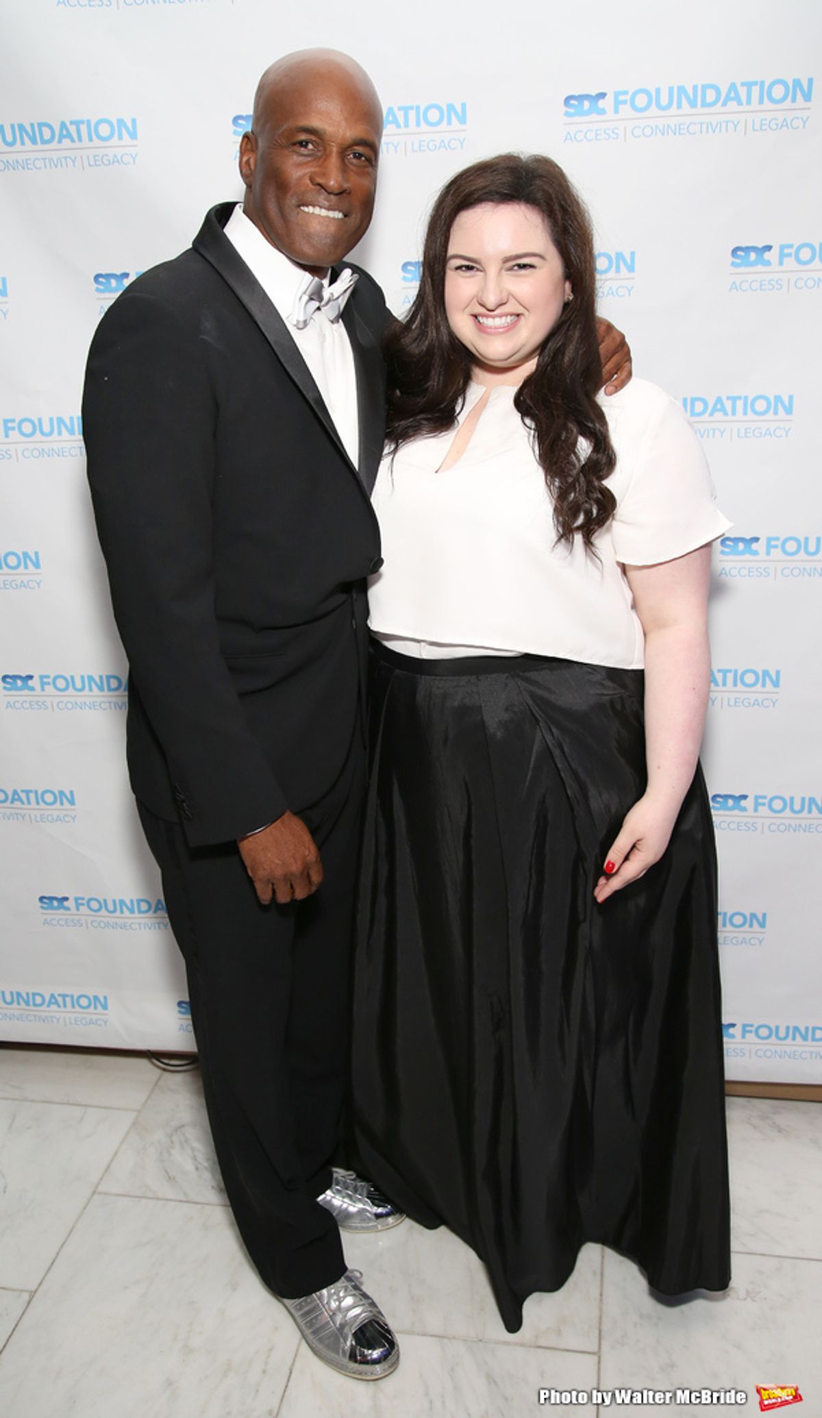 Kenny Leon and Maddie Baillio  at 