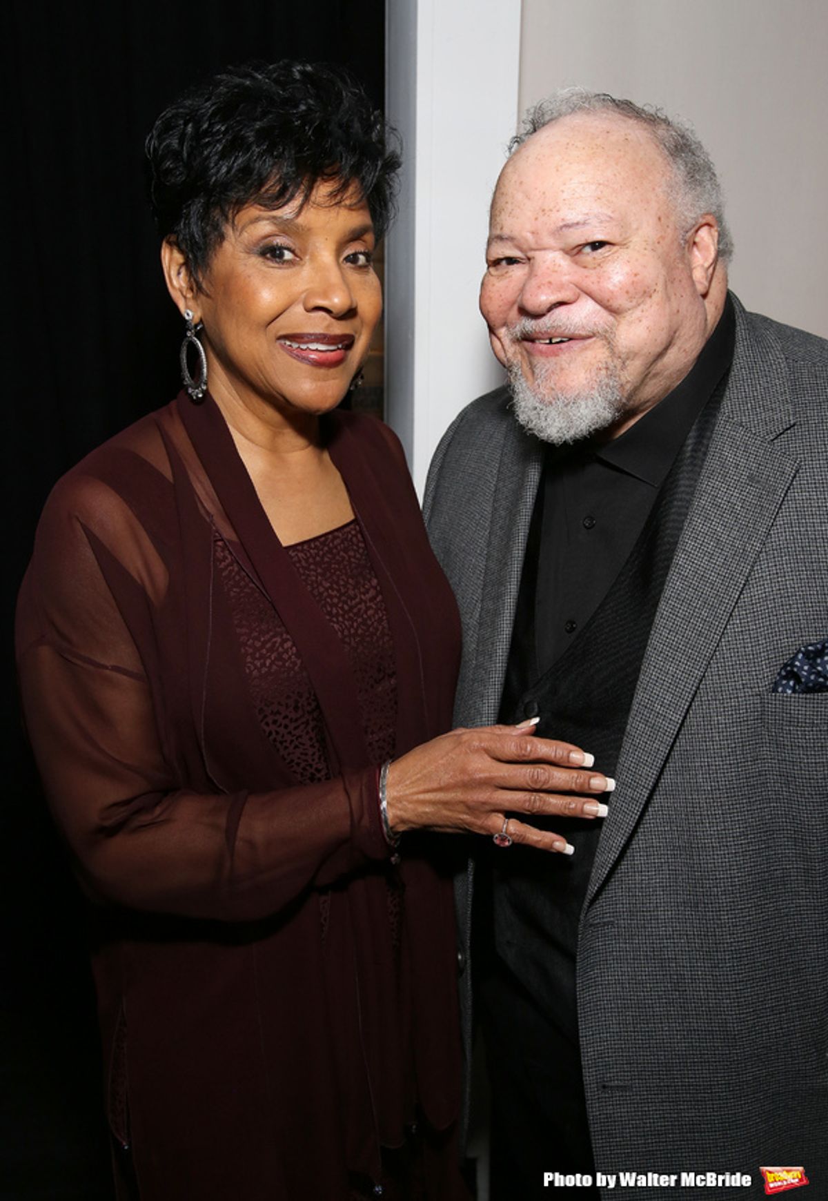 Phylicia Rashad and Stephen McKinley at 