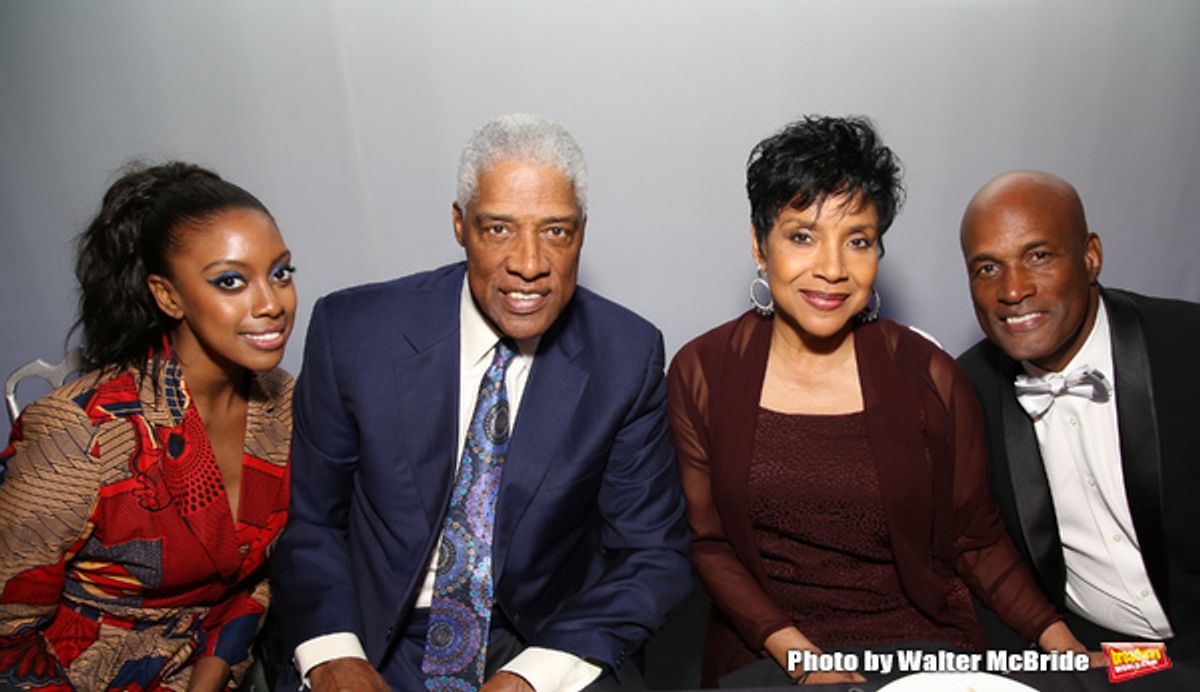 Condola Rashad, Julius 'Dr. J' Erving, Phylicia Rashad and Kenny Leon  at 