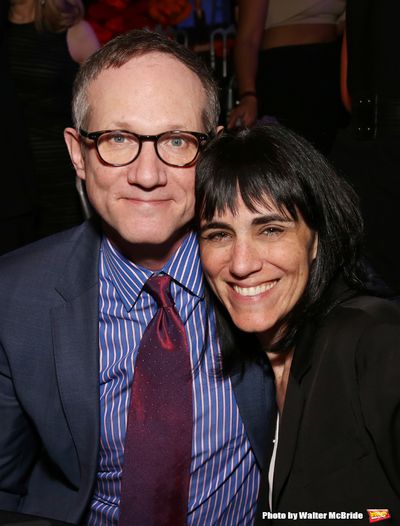 Mark Brokaw and Leigh Silverman  Photo