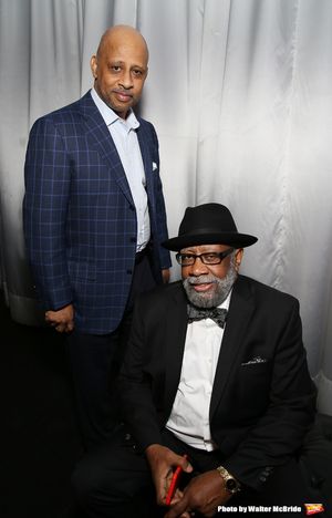 Ruben Santiago-Hudson and Bill Simms Jr.  Photo