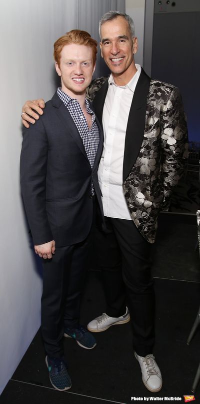 Ricky Schroeder and Jerry Mitchell  Photo
