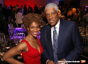 Judine Somerville and Julius 'Dr. J' Erving Photo