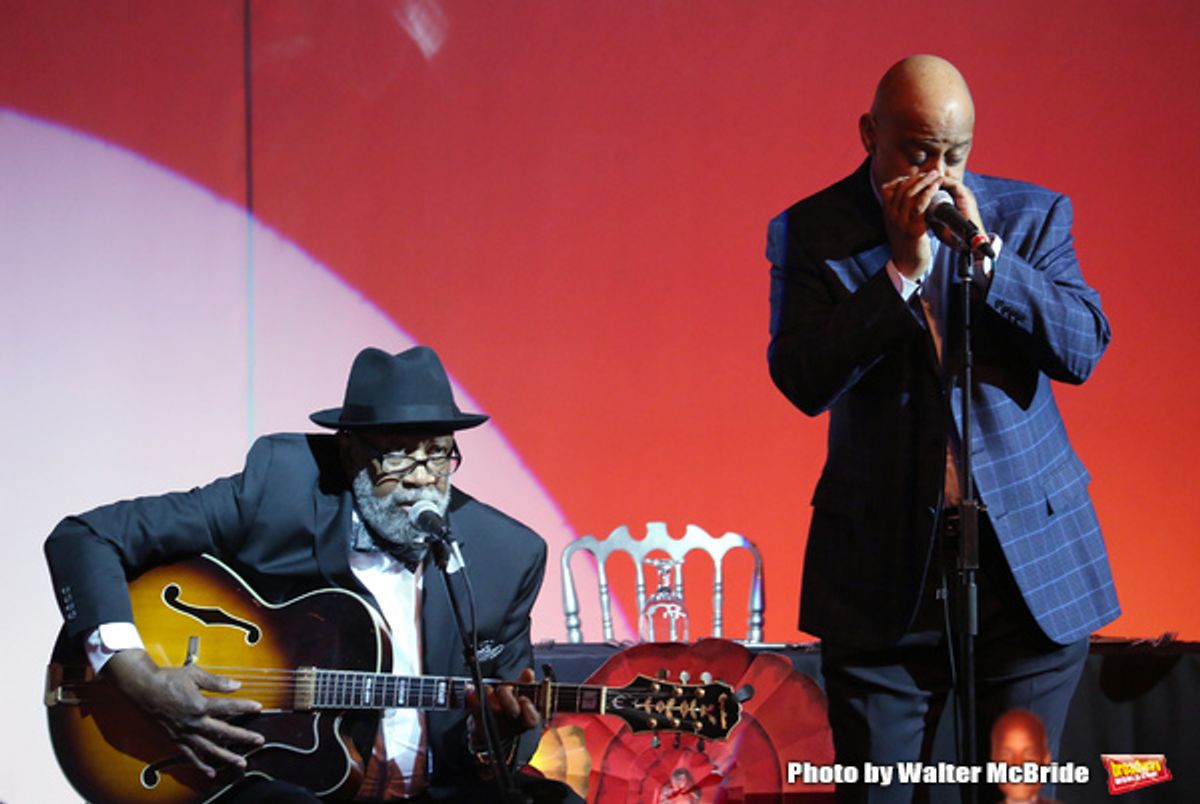 Bill Sims Jr. abd Ruben Santiago-Hudson at 