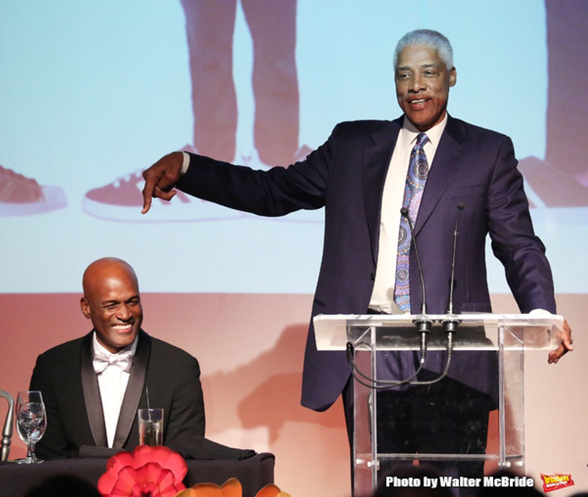 Kenny Leon and Julius 'Dr. J' Erving at 