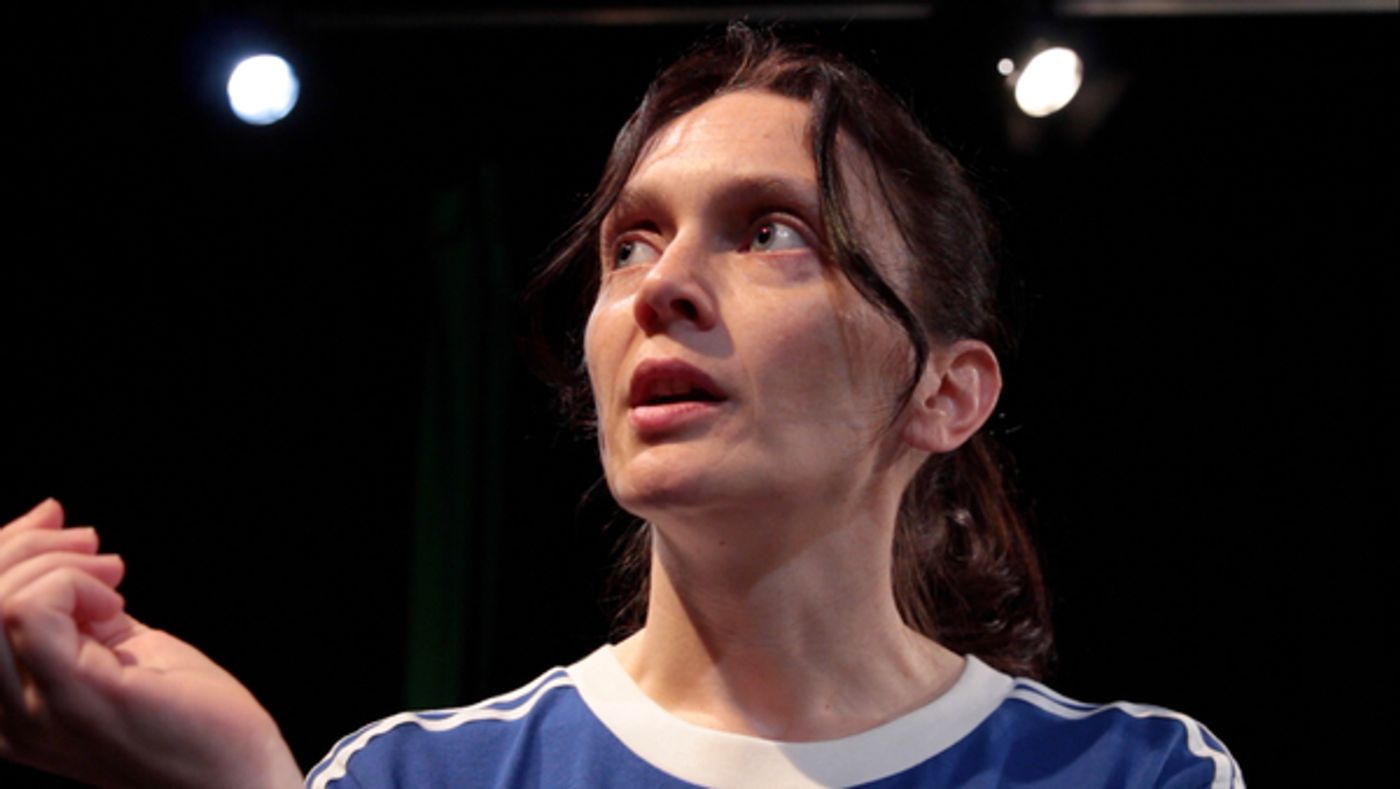 Photo Flash: First Look at Eve Steele in LIFE BY THE THROAT at Theatre503  Image
