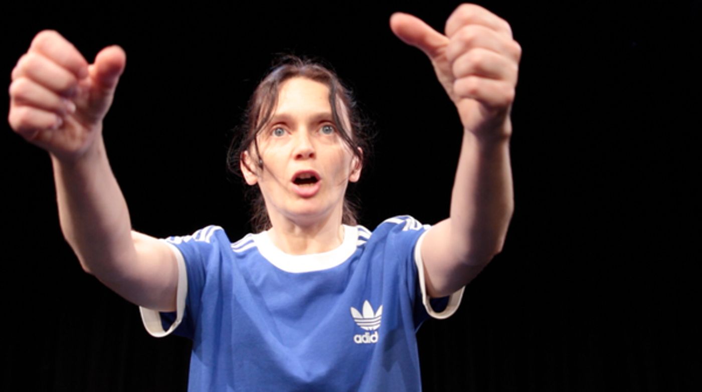 Photo Flash: First Look at Eve Steele in LIFE BY THE THROAT at Theatre503  Image