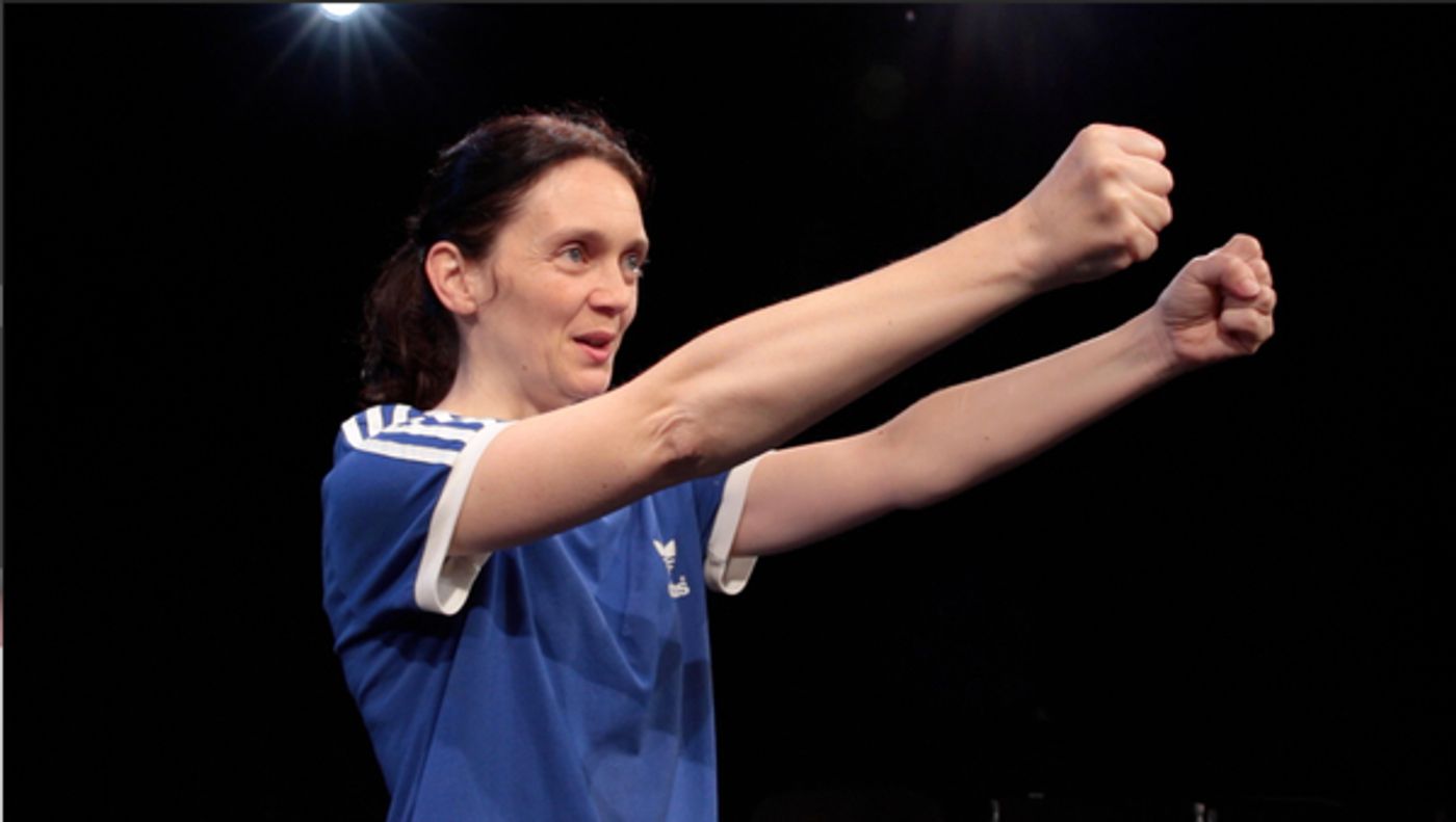 Photo Flash: First Look at Eve Steele in LIFE BY THE THROAT at Theatre503  Image