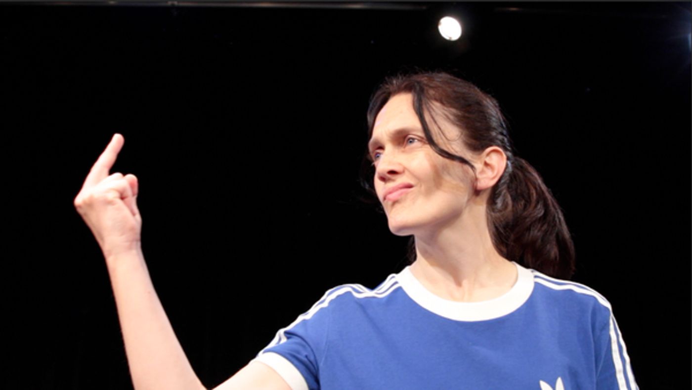 Photo Flash: First Look at Eve Steele in LIFE BY THE THROAT at Theatre503  Image