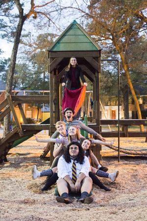 Abby Holmes, Alex Kerry, Justin Vrana, April Palm, Cassidy D'Agostino, and Joseph Con Photo