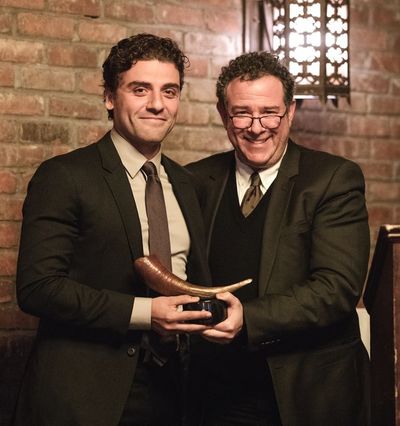 Oscar Isaac with Michael Greif Photo