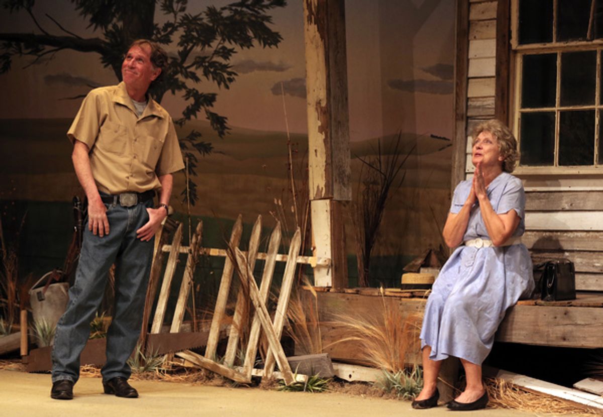 Michael Kimball and Louisa Flaningam at 