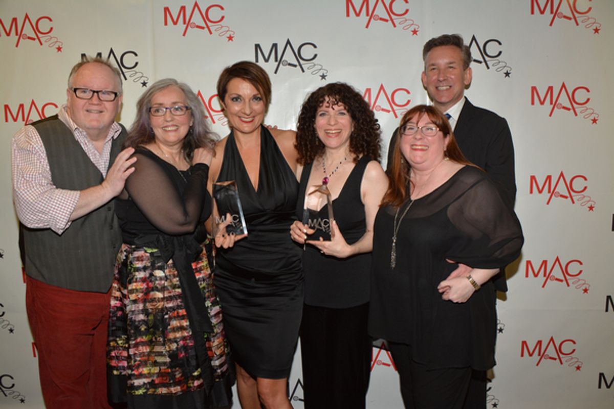 Lennie Watts and Steven Ray Watkins with Rachel Hanser, Karen Mack and Wendy A. Russell at 