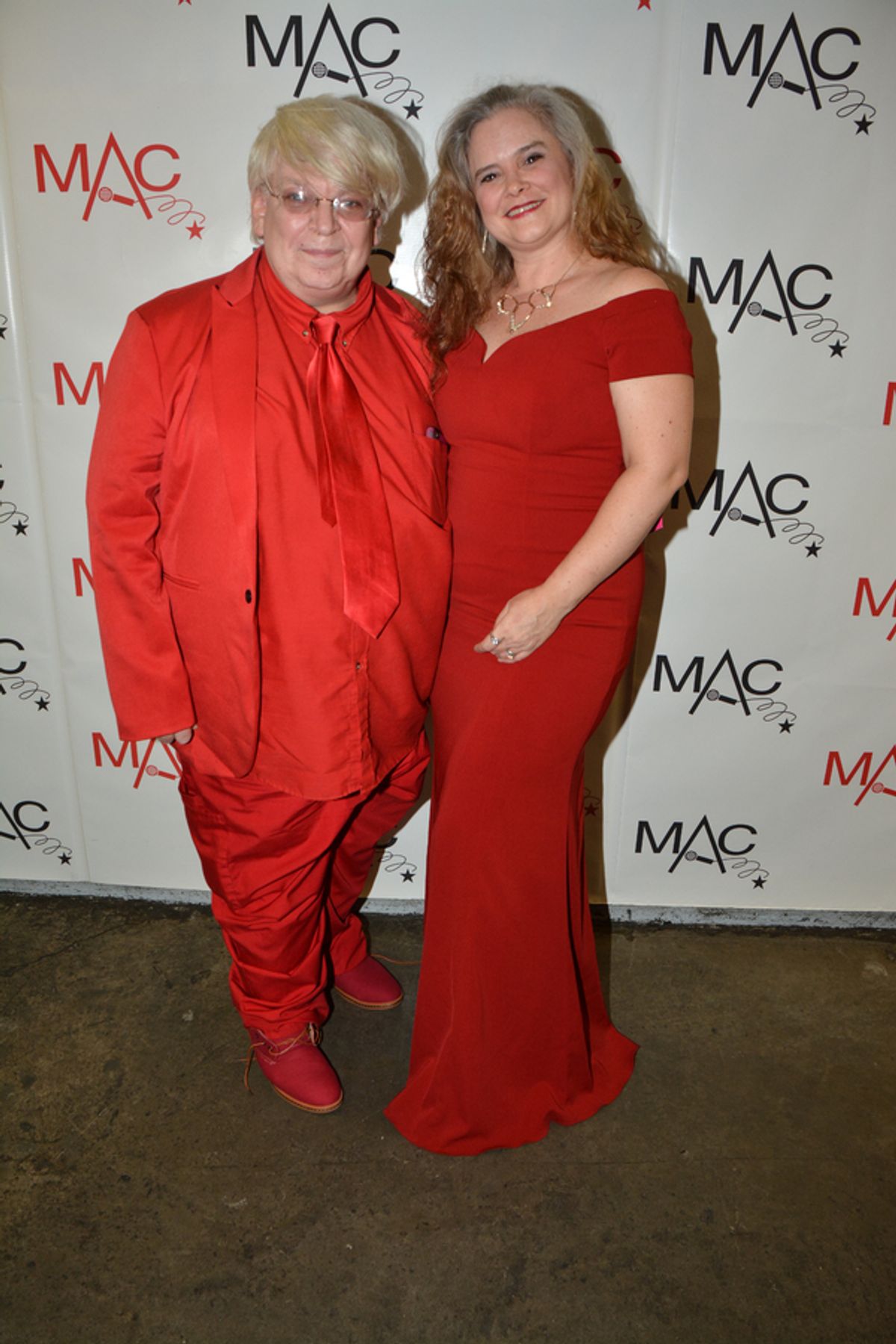 Ricky Ritzel and Julie Reyburn at 