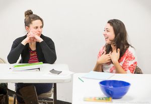 Julia Gjeka and Amanda Tudor @ BroadwayWorld Julia Gjeka and Amanda Tudor Photo