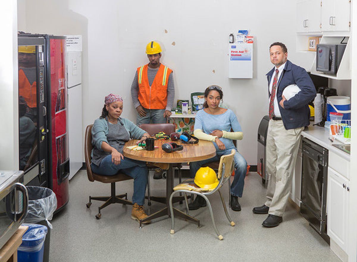 Tonye Patano, Amari Cheatom, Rachel Nicks, and Brian Marable at 