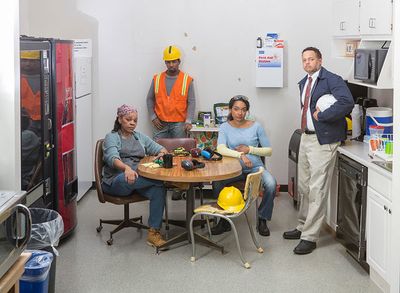 Tonye Patano, Amari Cheatom, Rachel Nicks, and Brian Marable Photo