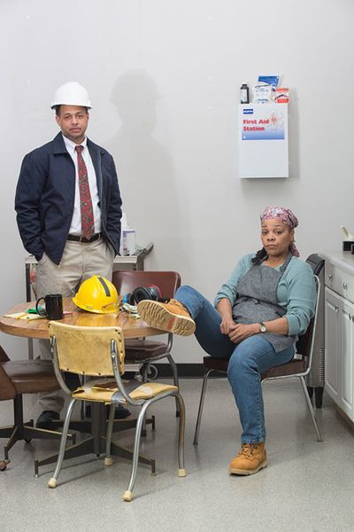 Brian Marable and Tonye Patano  Photo