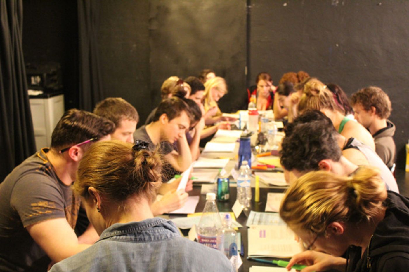 Photo Flash: New Cast of THE VIDEO GAMES Begins Rehearsals in Los Angeles  Image